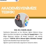 Akademisyenimize Tebrik