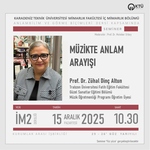 “Müzikte Anlam Arayışı” Semineri 