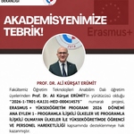 Akademisyenimize Tebrik 