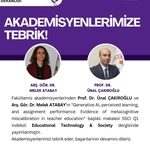 Akademisyenlerimize Tebrik
