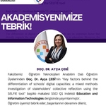 Akademisyenimize Tebrik 