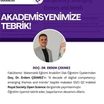 Akademisyenimize Tebrik 